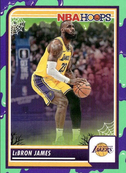 LeBron James 2023 panini Hoops Haunted Hoops
