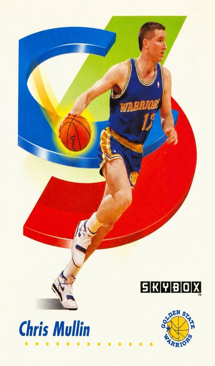 Chris Mullin 1991 fleer