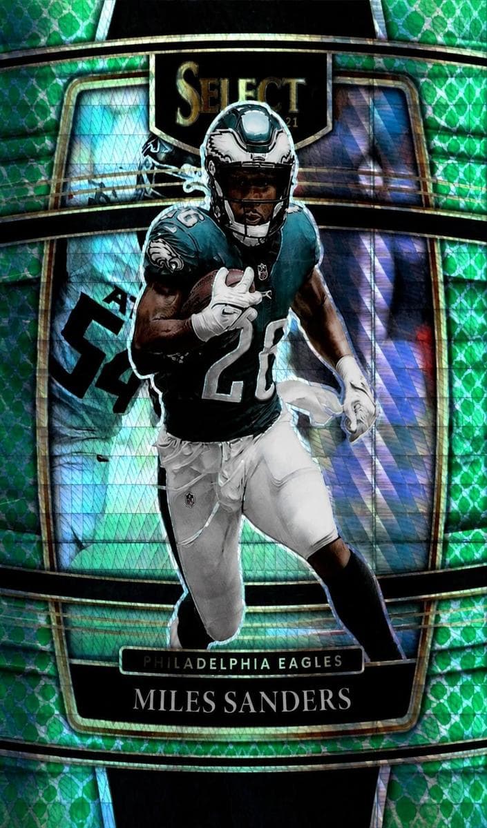 Miles Sanders 2021 panini Panini Select