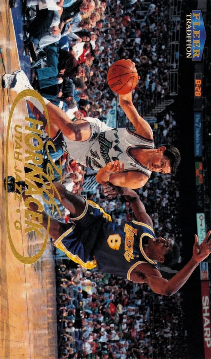 Jeff Hornacek 1998 fleer Fleer Tradition