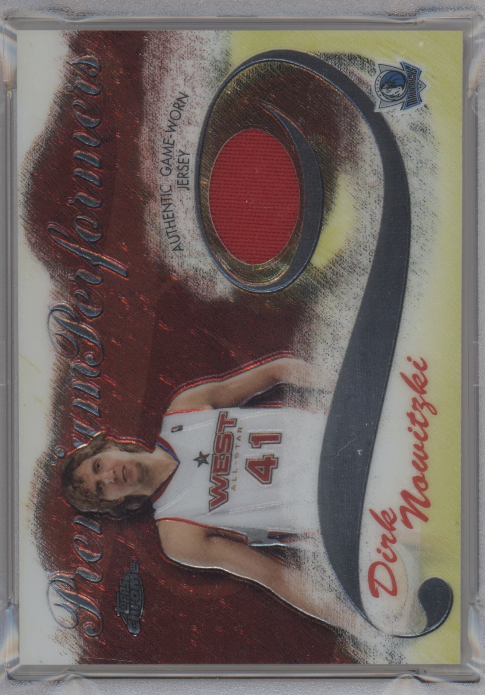 Dirk Nowitzki 2005 topps Chrome