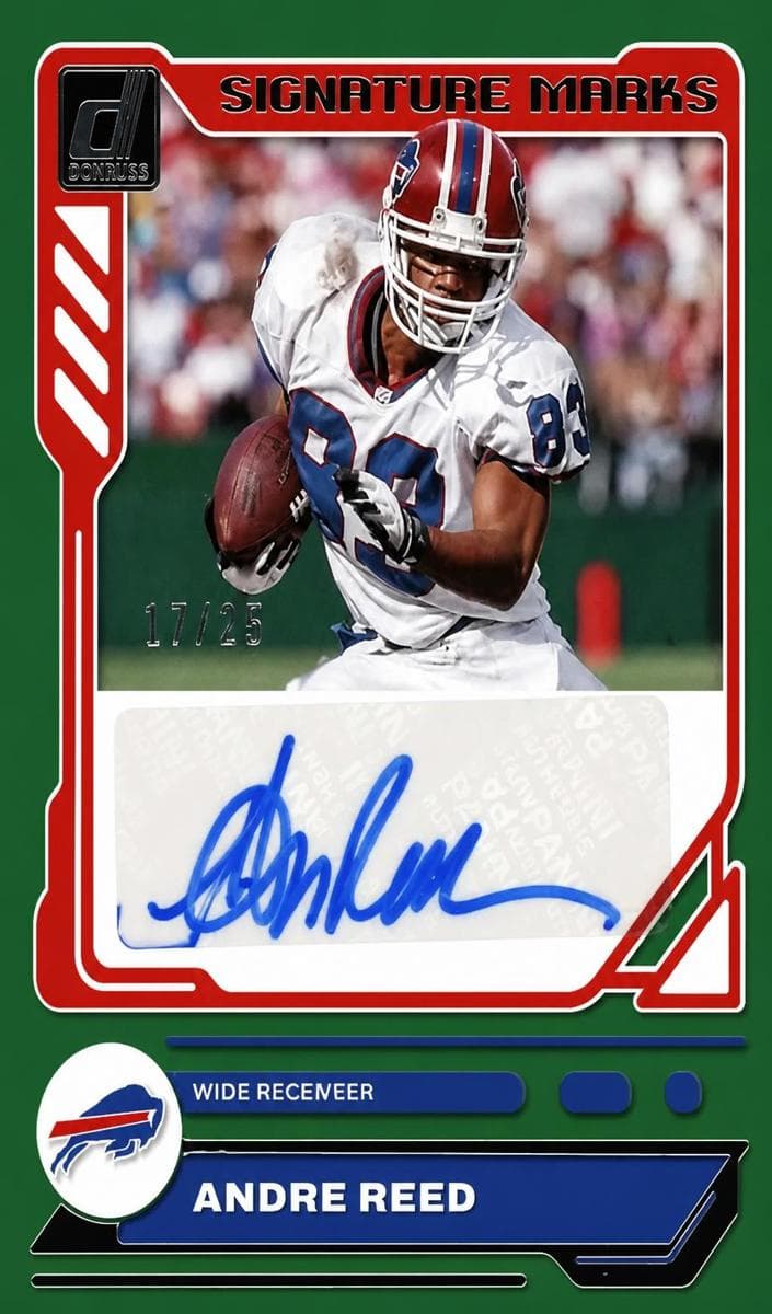 Andre Reed 2023 panini Panini Donruss