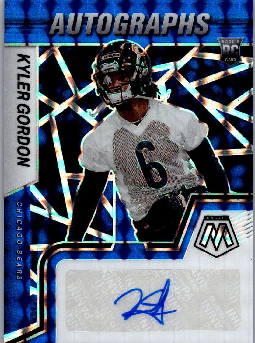 Kyler Gordon 2022 panini Panini Mosaic