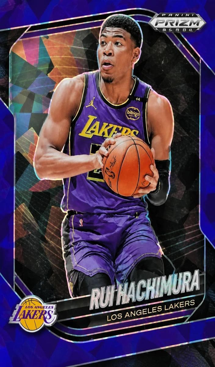 Rui Hachimura 2024 panini Panini Prizm Black