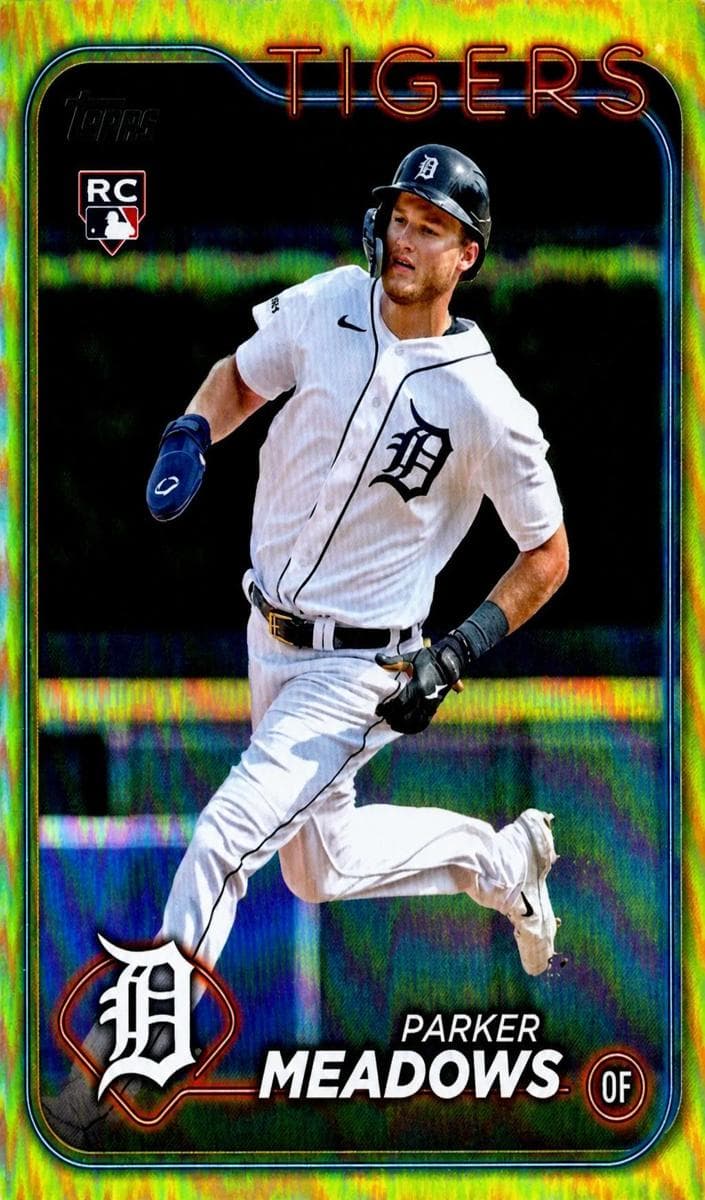 Parker Meadows 2024 topps Topps