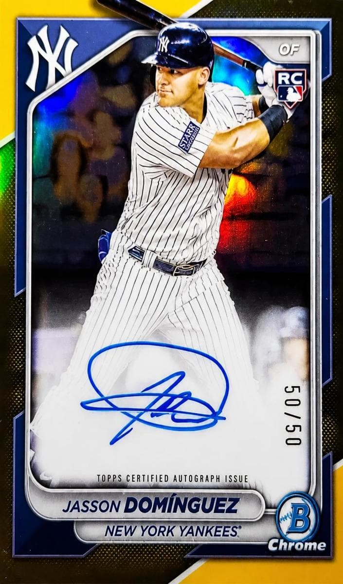 Jasson Domínguez 2024 bowman Bowman