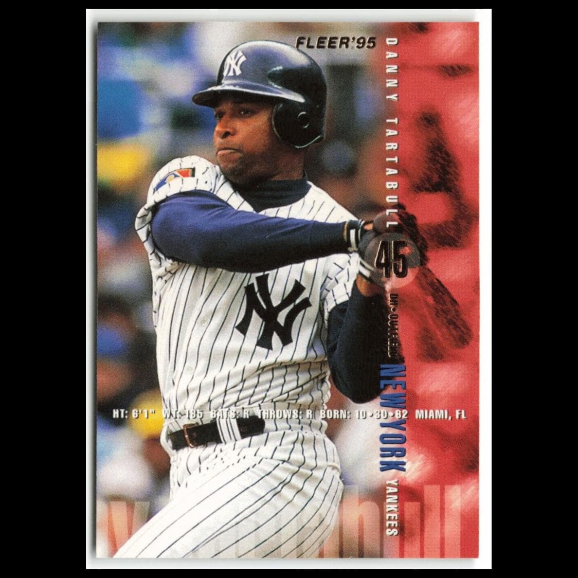 Danny Tartabull 1995 fleer Fleer
