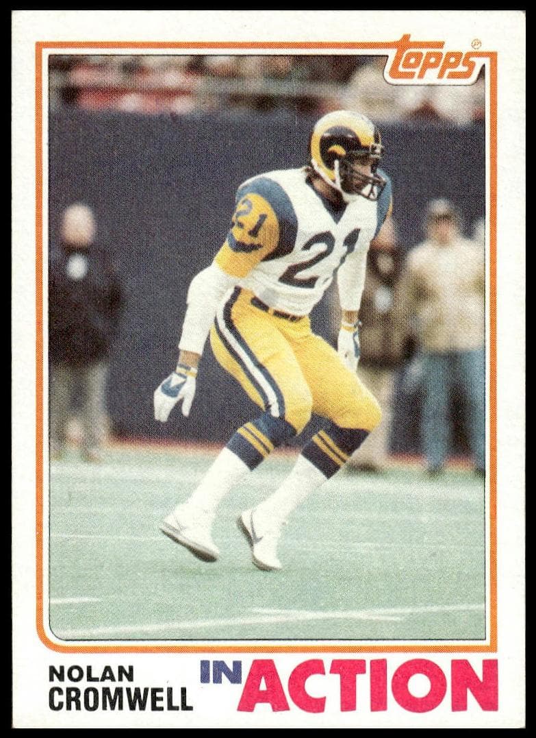 Nolan Cromwell 1982 topps Topps