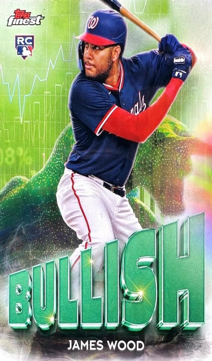 James Wood 2025 topps Topps Finest