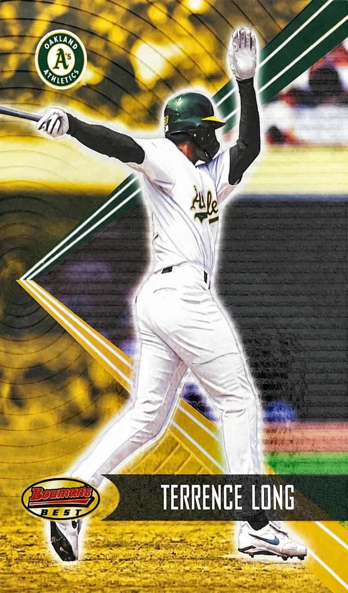 Terrence Long 2001 bowman Bowman's Best
