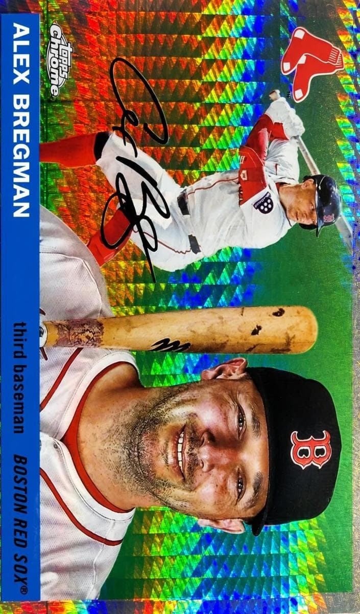 Alex Bregman 2025 topps Topps Chrome Platinum