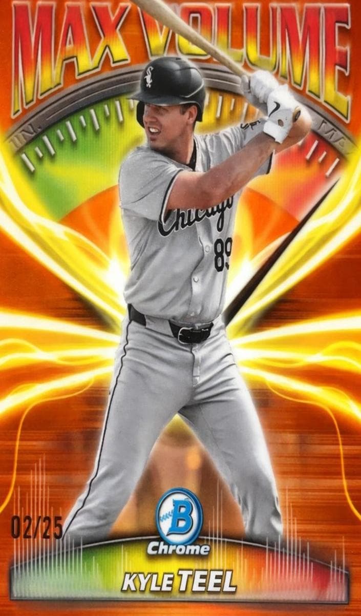 Kyle Teel 2025 bowman Bowman Chrome