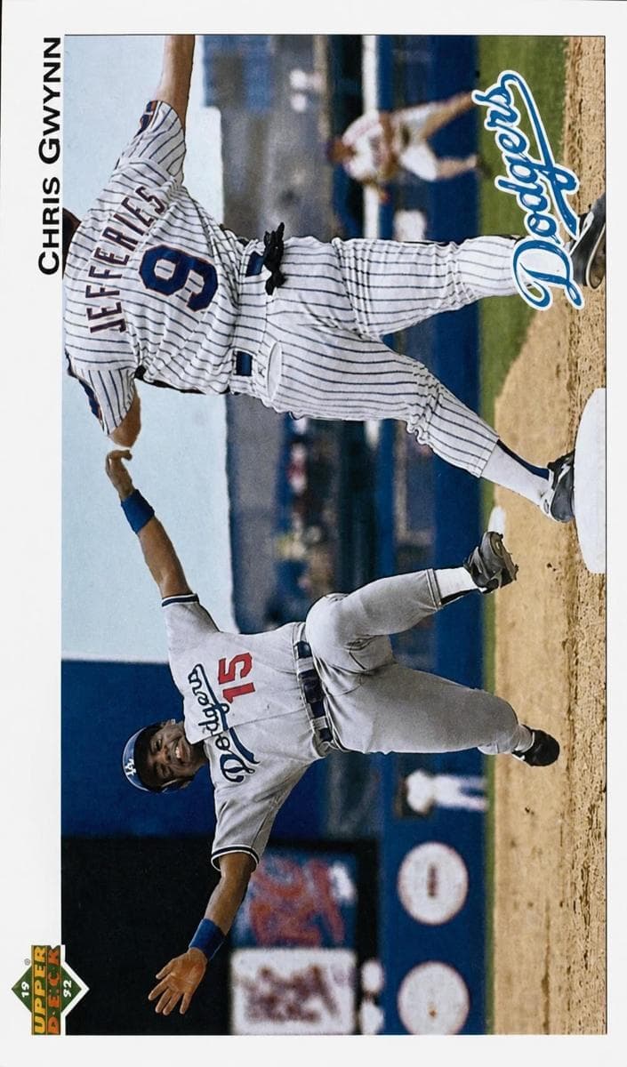 Chris Gwynn 1992 upper-deck Upper Deck