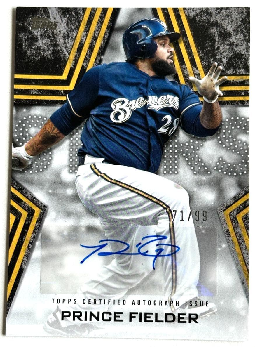 Prince Fielder 2023 topps Topps