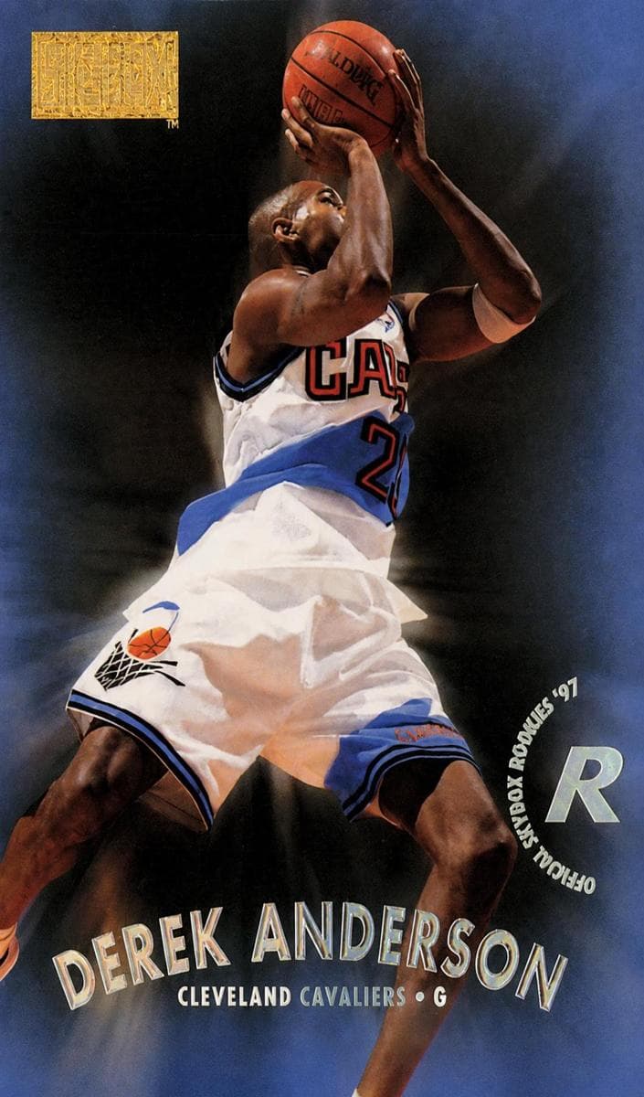 Derek Anderson 1997 fleer