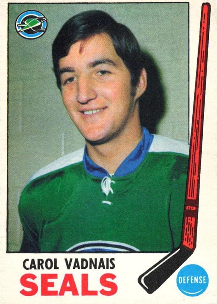 Carol Vadnais 1969 topps O-Pee-Chee