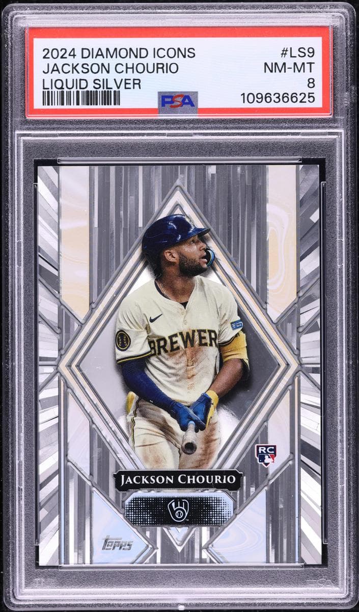 Jackson Chourio 2024 topps Topps Diamond Icons