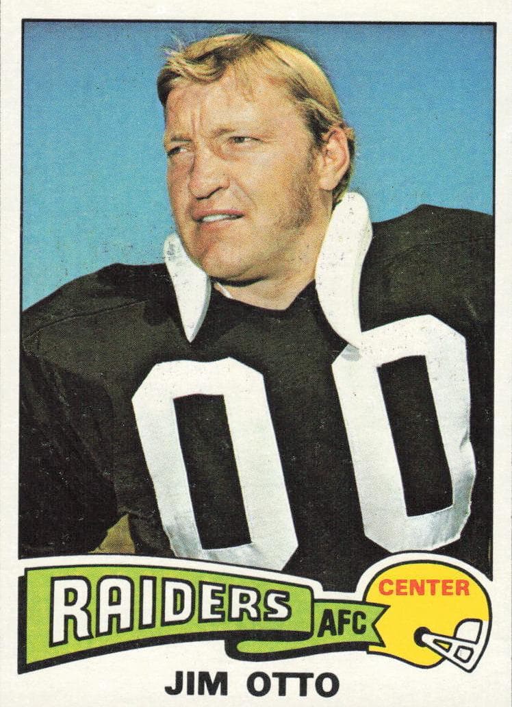 Jim Otto 1975 topps Topps