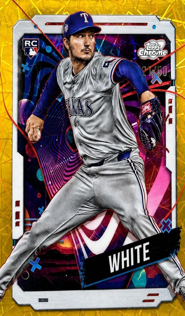 Owen White 2024 topps Topps Cosmic Chrome