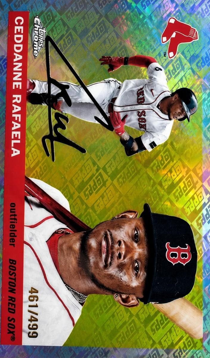 Ceddanne Rafaela 2025 topps Topps Chrome Platinum