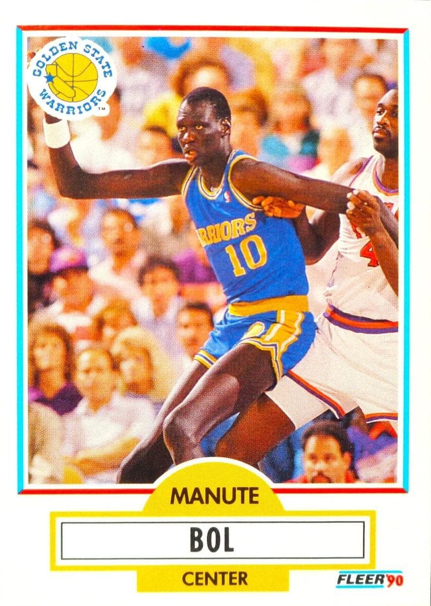 Manute Bol 1990 fleer Fleer