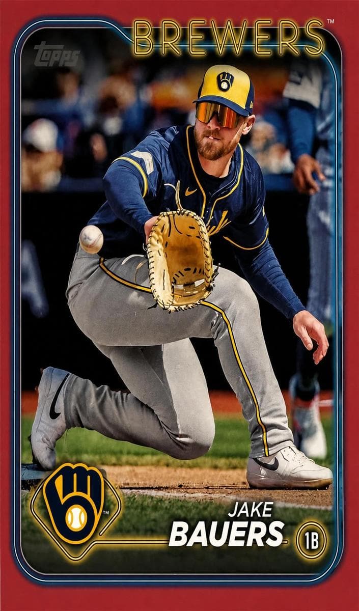 Jake Bauers trading card