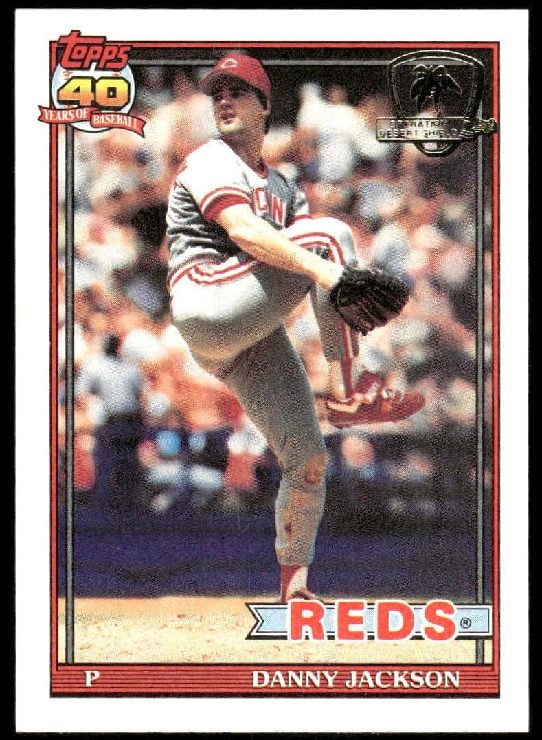 Danny Jackson 1991 topps Topps