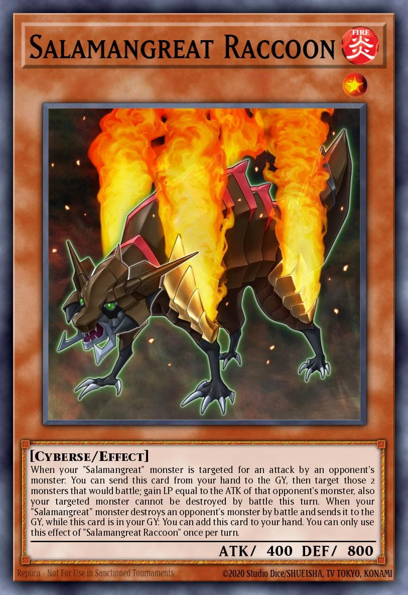 Salamangreat Raccoon #SDSB-EN001