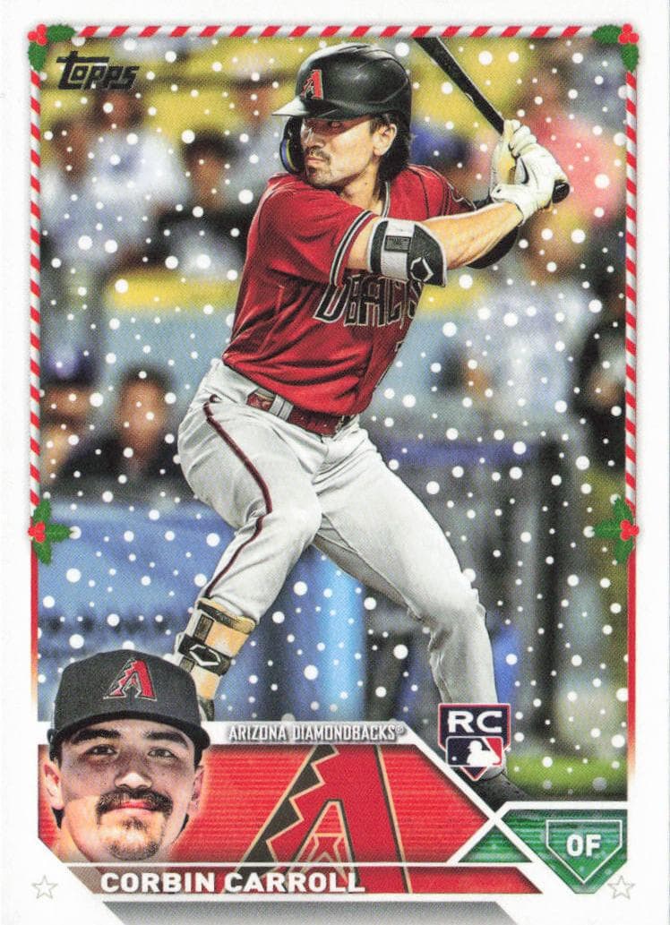 Corbin Carroll 2023 topps Topps Holiday