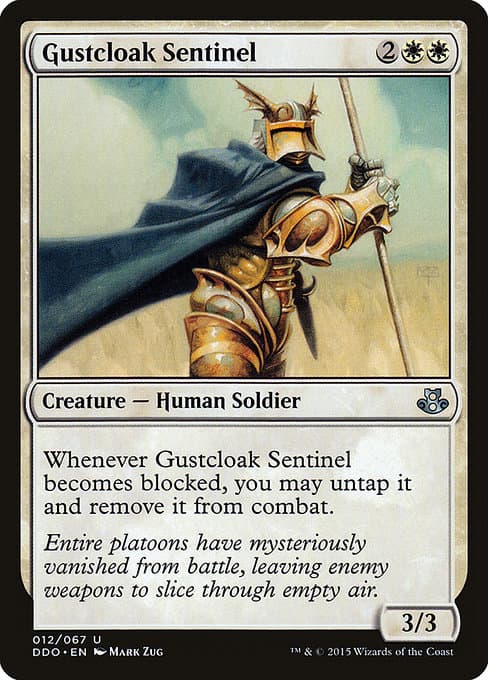 Gustcloak Sentinel 2015 Magic: The Gathering Duel Deck: Elspeth vs Kiora
