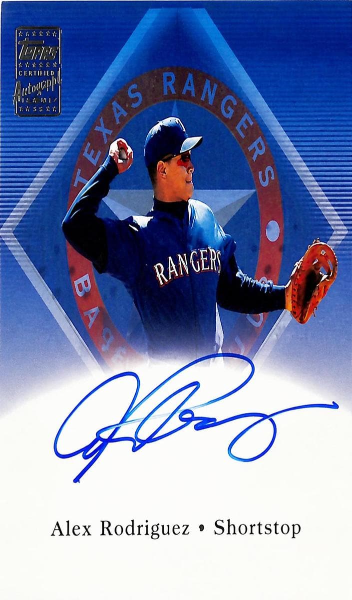 Alex Rodriguez 2002 topps