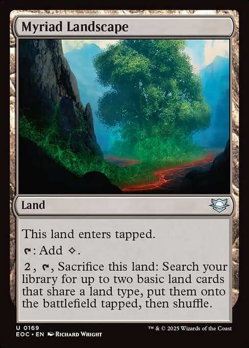Myriad Landscape 2022 Magic: The Gathering Starter Commander Decks