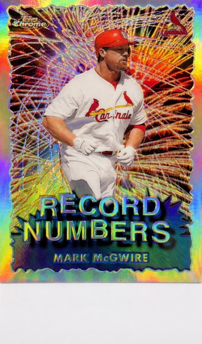 Mark McGwire 1999 topps Topps Chrome