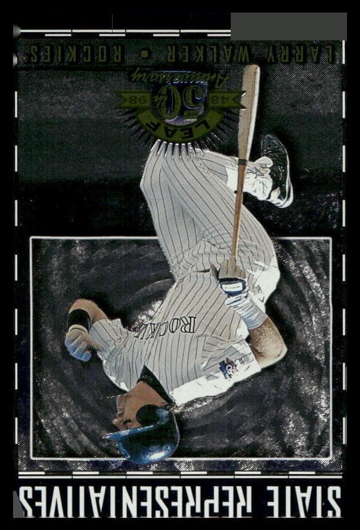 Larry Walker 1998 leaf Leaf