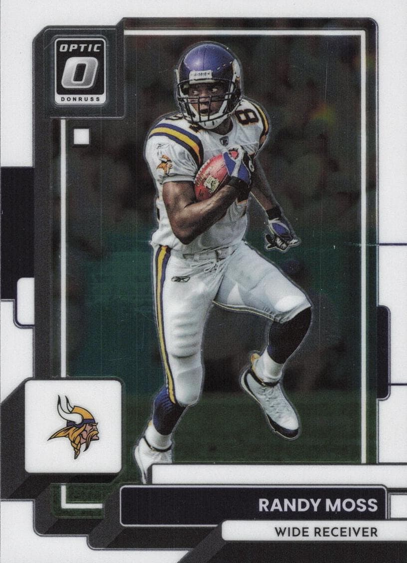 Randy Moss 2022 panini Donruss Optic