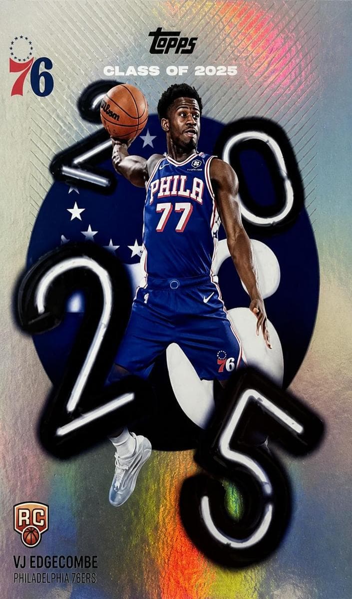VJ Edgecombe 2025 topps Topps