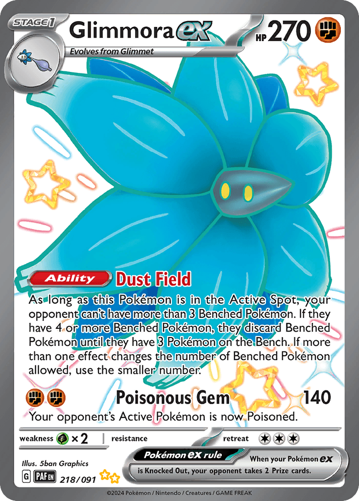 Glimmora ex Pokemon