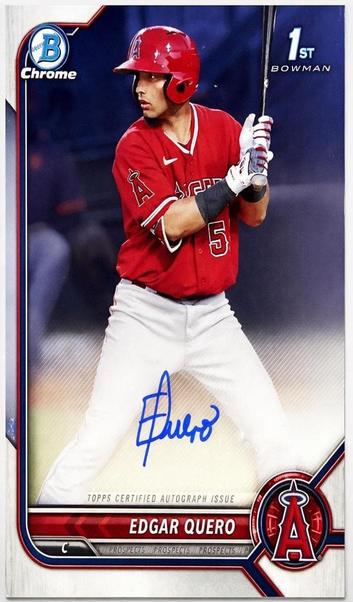 Edgar Quero 2022 bowman Bowman