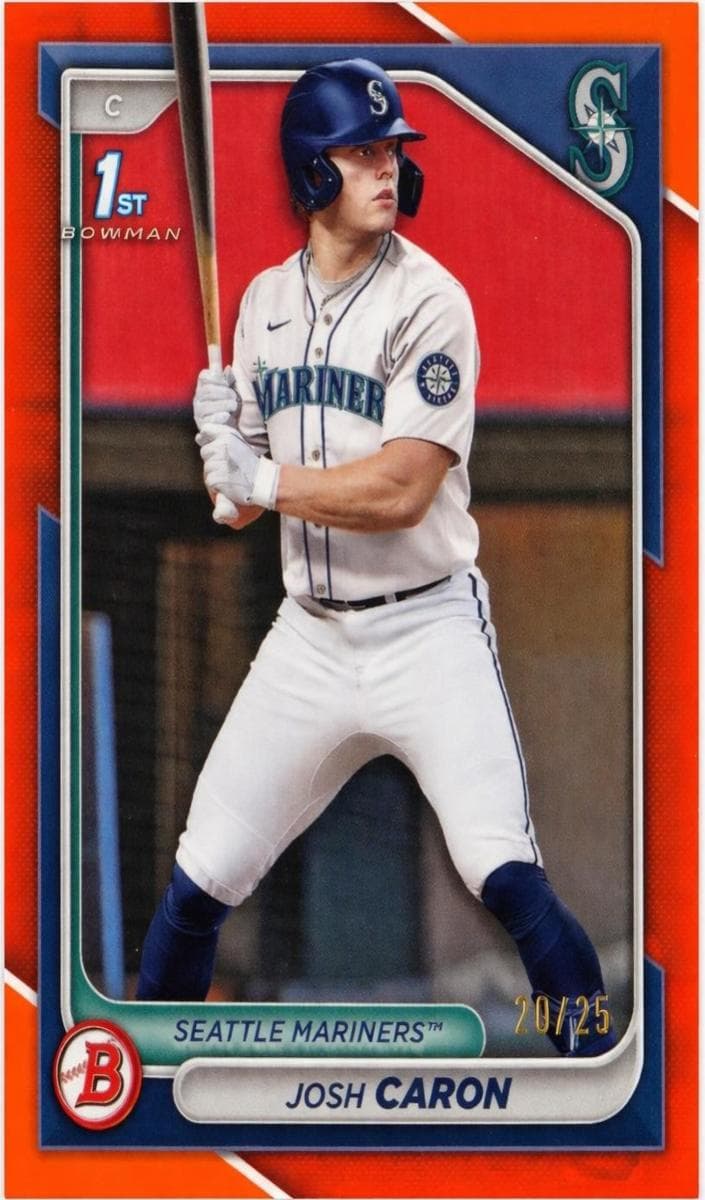 Josh Caron 2024 bowman Bowman Draft