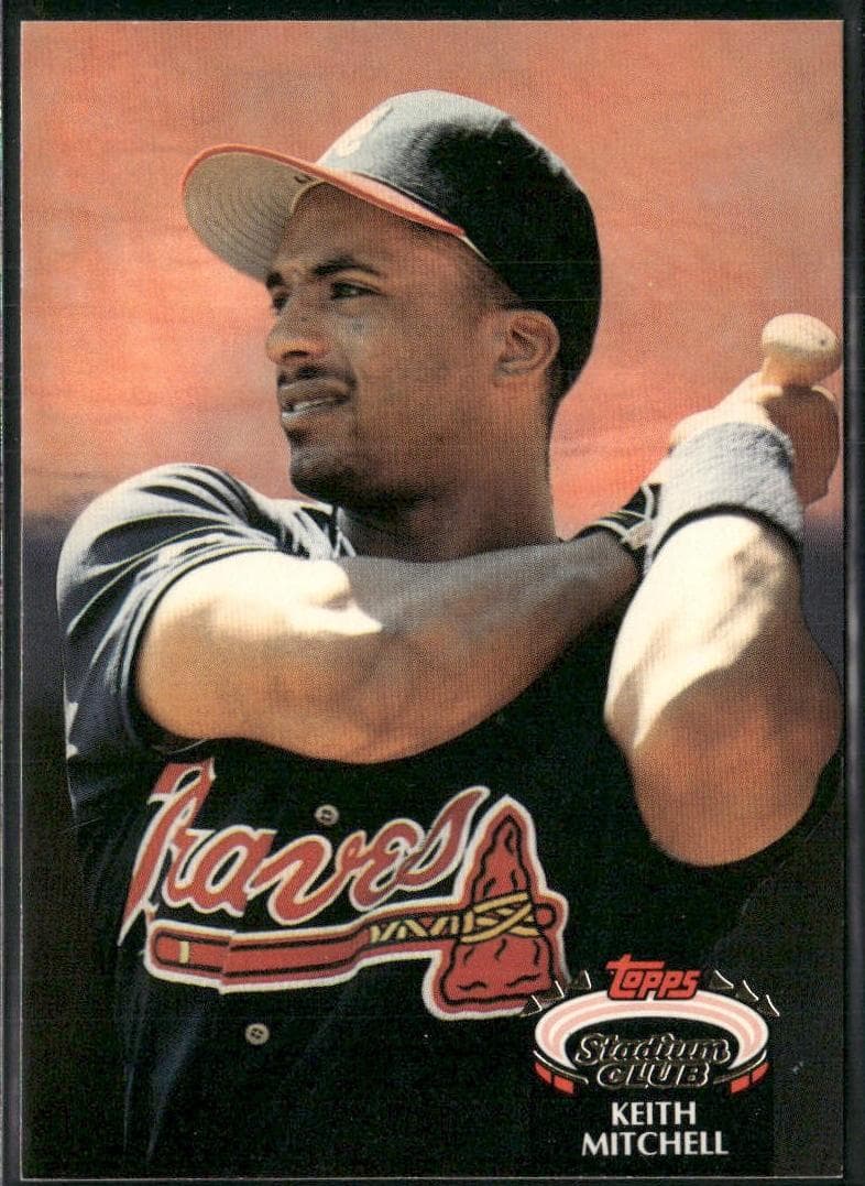 Keith Mitchell 1992 unknown Stadium Club