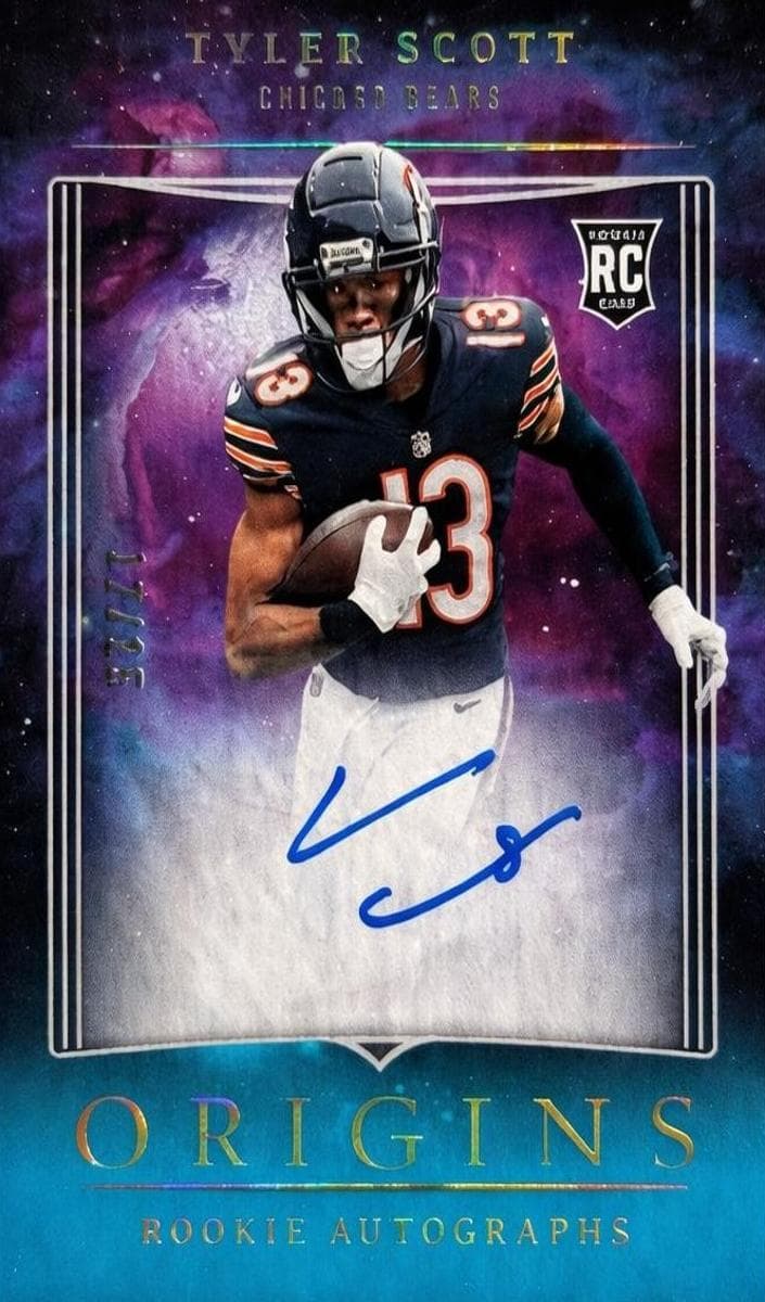 Tyler Scott 2023 panini Origins Rookie Autographs