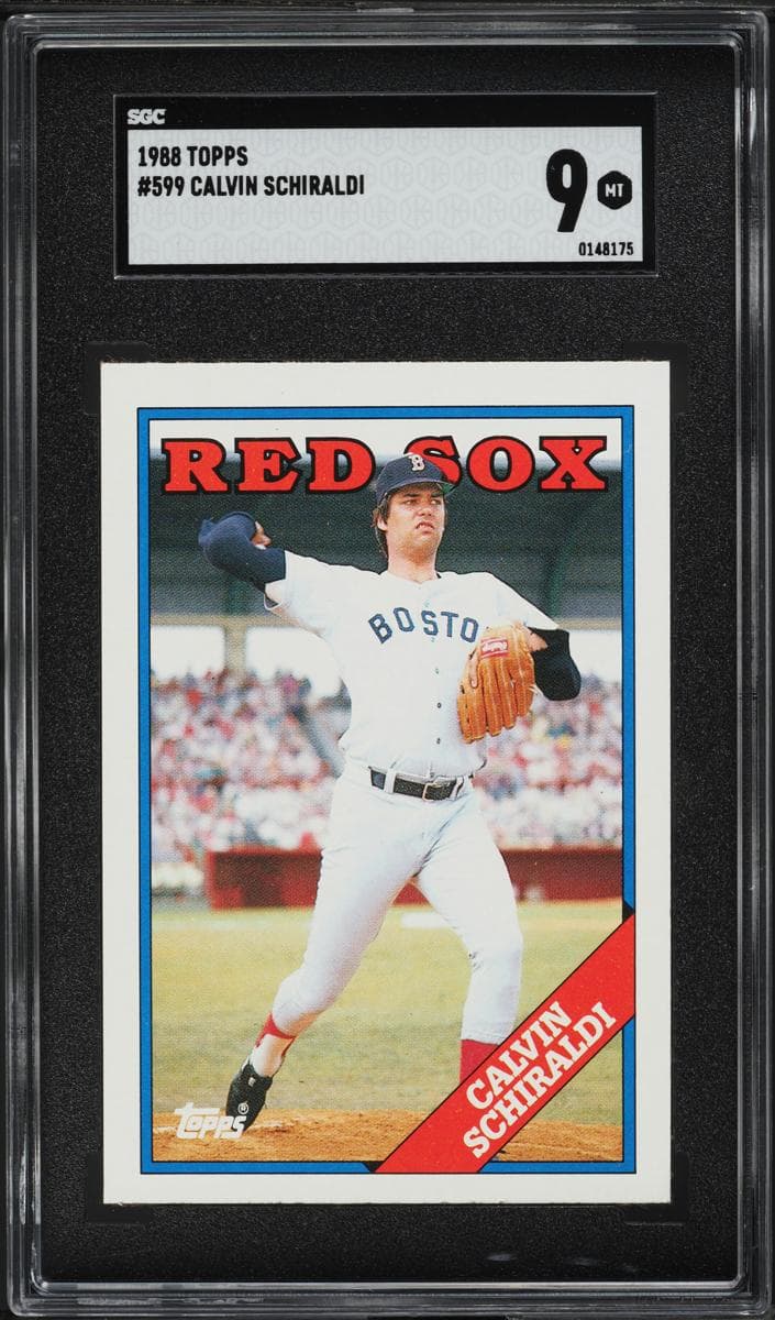 Calvin Schiraldi 1988 topps Topps