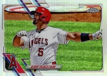 Albert Pujols 2021 topps Topps Chrome
