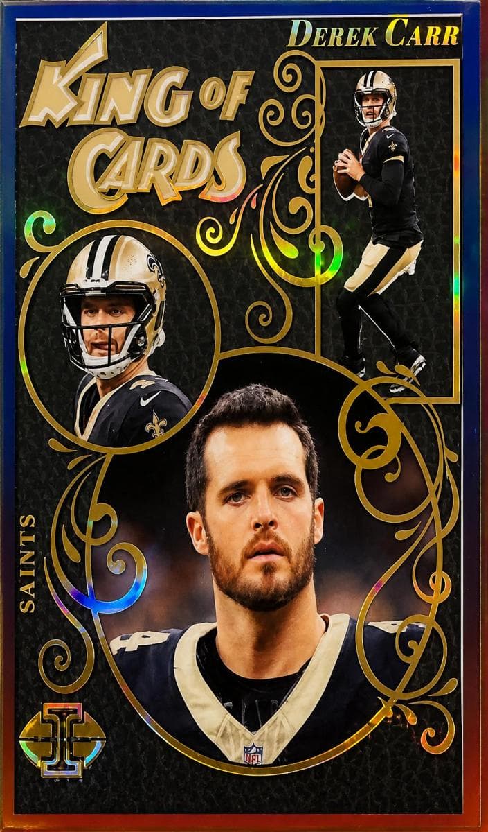 Derek Carr 2023 panini Panini Illusions