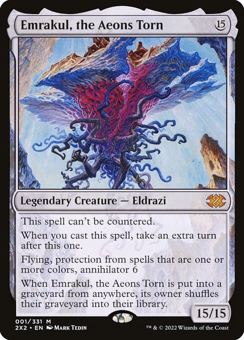 Emrakul, the Aeons Torn 2022 Magic: The Gathering Double Masters 2022 Borderless