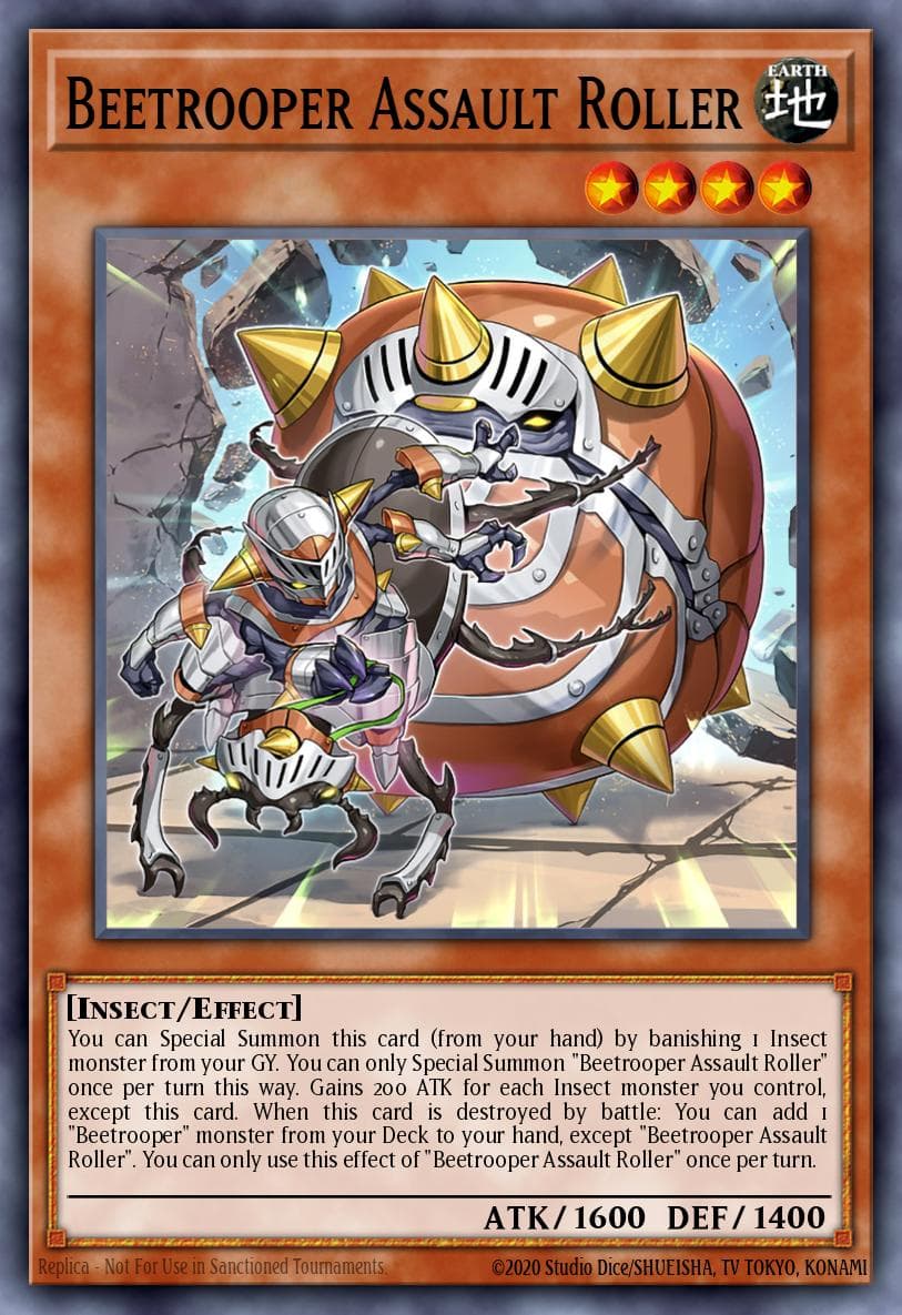 Beetrooper Assault Roller 2022 Yu-Gi-Oh!