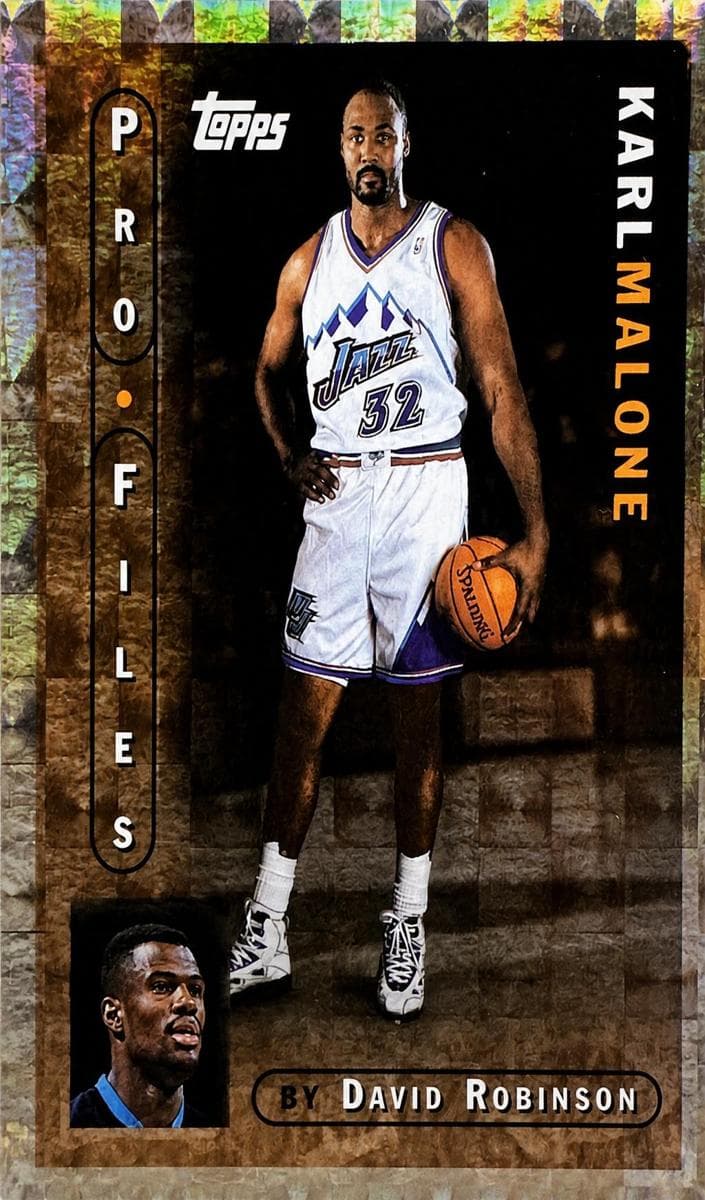 Karl Malone 1996 topps Topps