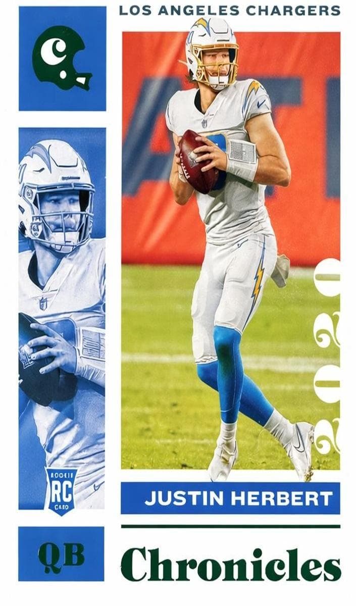 Justin Herbert 2020 panini Panini Chronicles