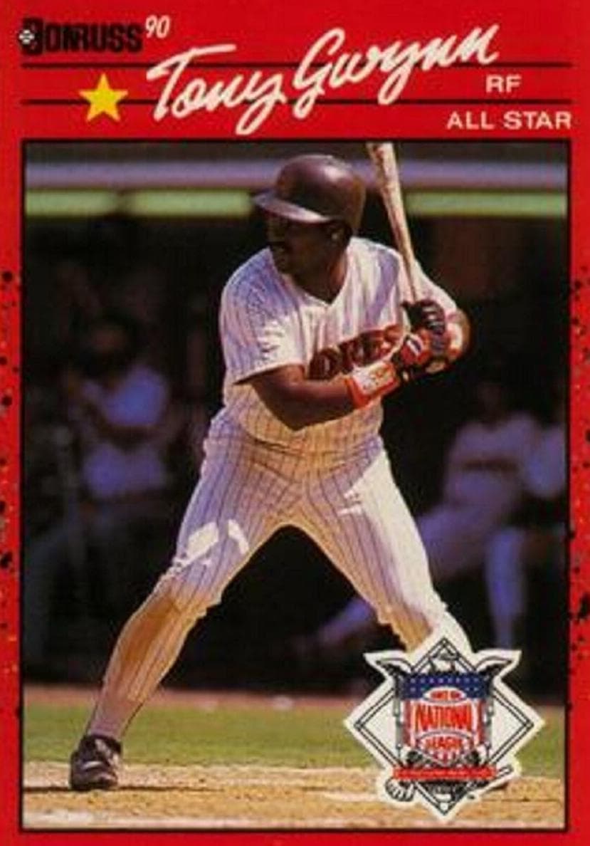 Tony Gwynn 1990 panini Donruss
