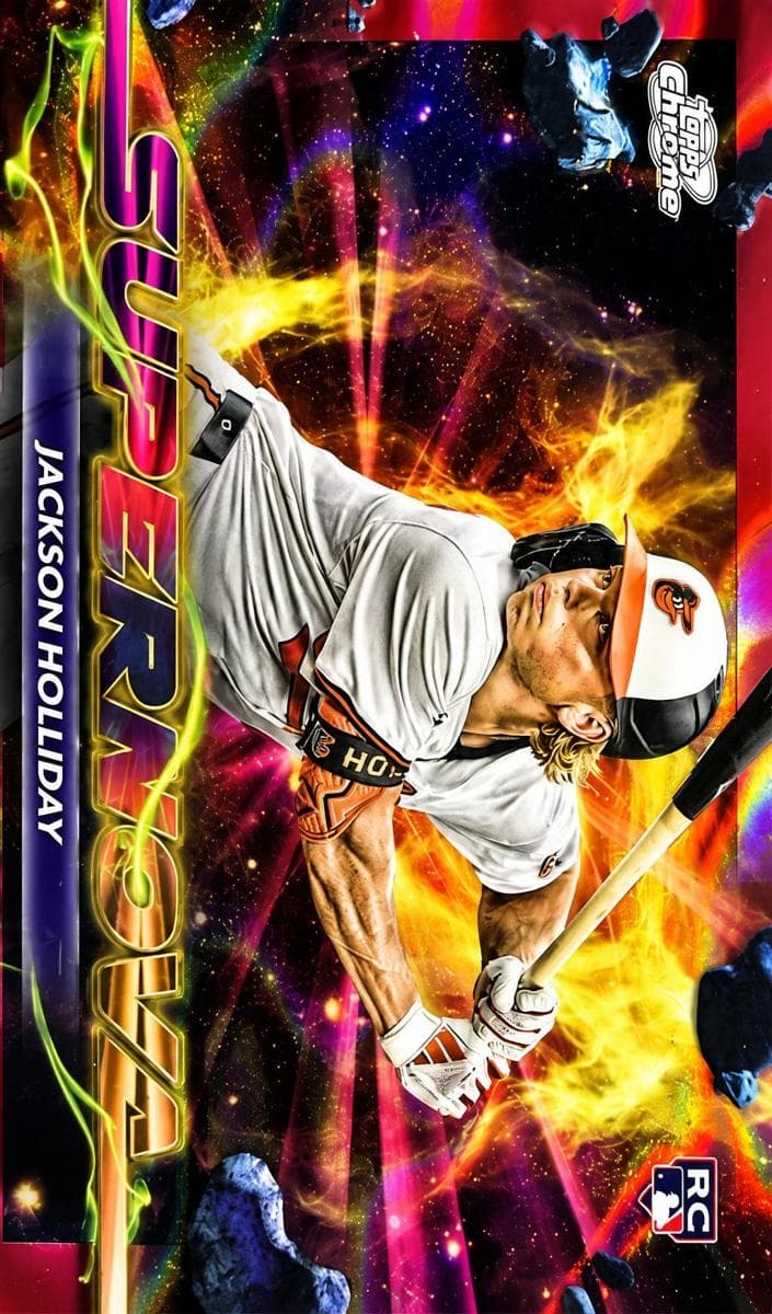 Jackson Holliday 2024 topps Topps Cosmic Chrome